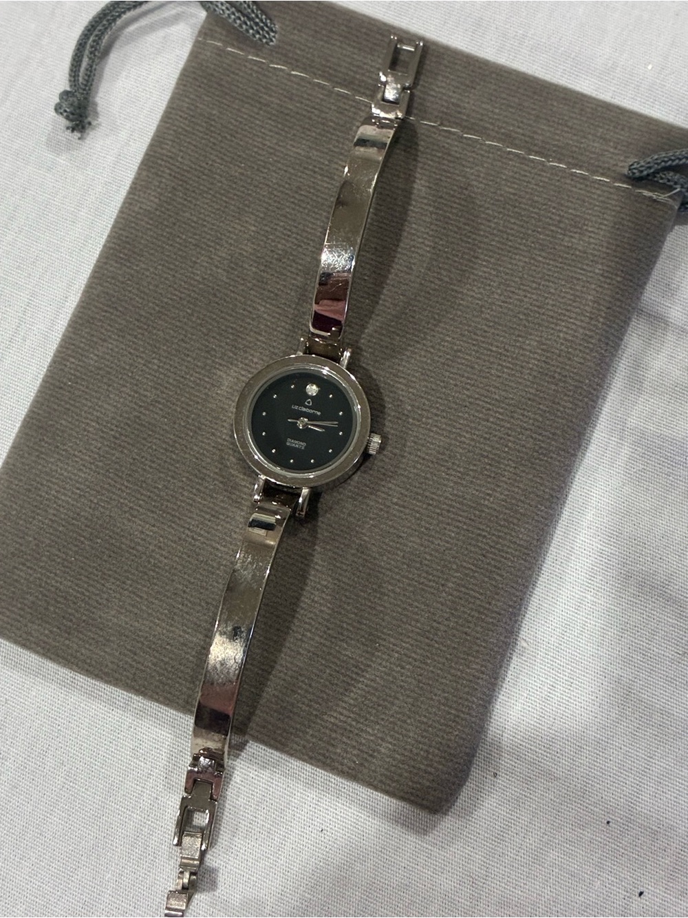 Liz Claiborne Women's Silver Band Watch